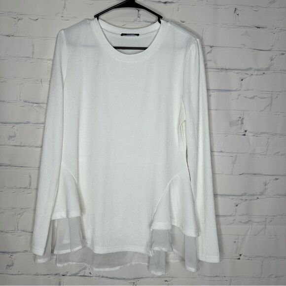 SHEIN large white top - Picture 1 of 5